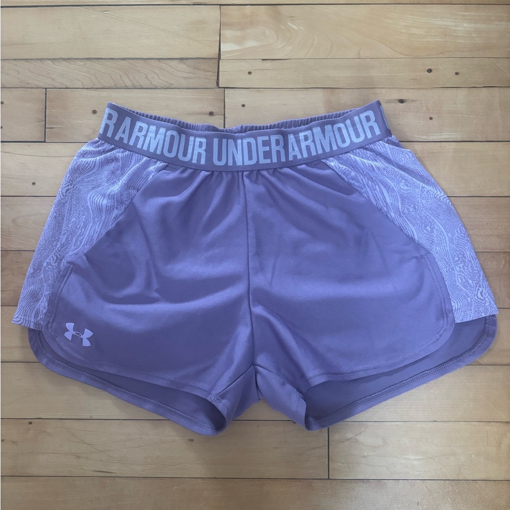 Under Armour Women's Purple Athletic Shorts